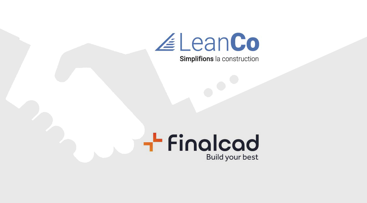 LeanCo et Finalcad annoncent un partenariat stratégique