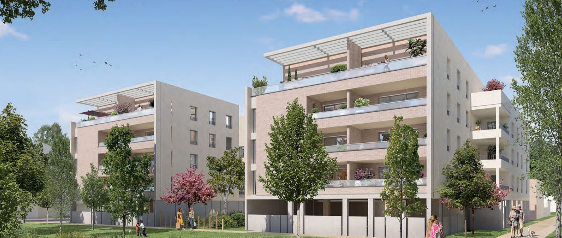 La vallée verte est le programme immobilier de Soclova sur lequel la solution KerForHome a été déployé. 